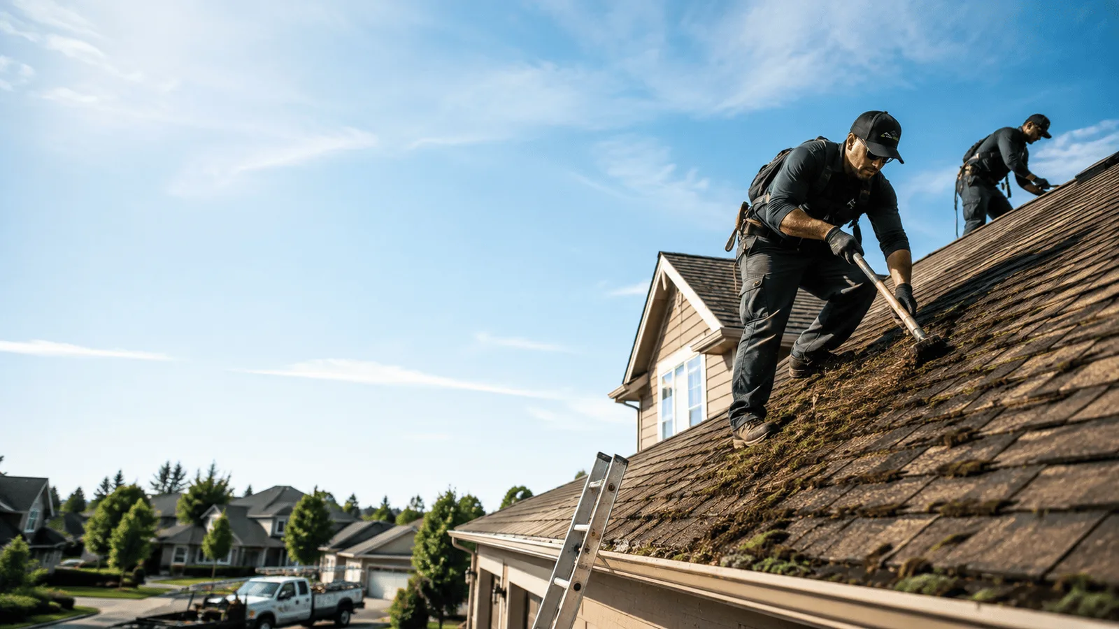 Roof Moss Removal in Rayland, OH near me